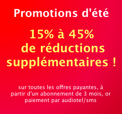 message accueil